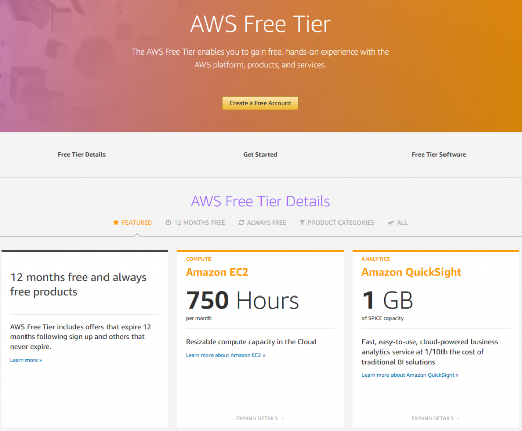 aws free tier instance limits
